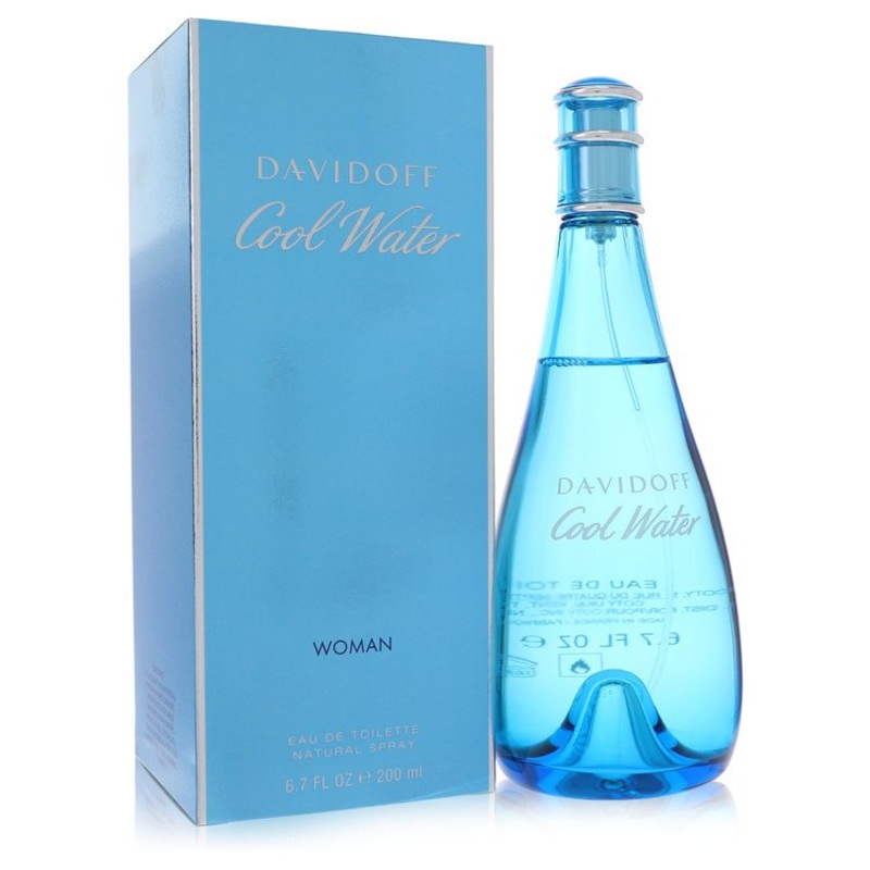 Cool Water by Davidoff Eau De Toilette Spray 6.7 oz for Women – Premium Designer Fragrance