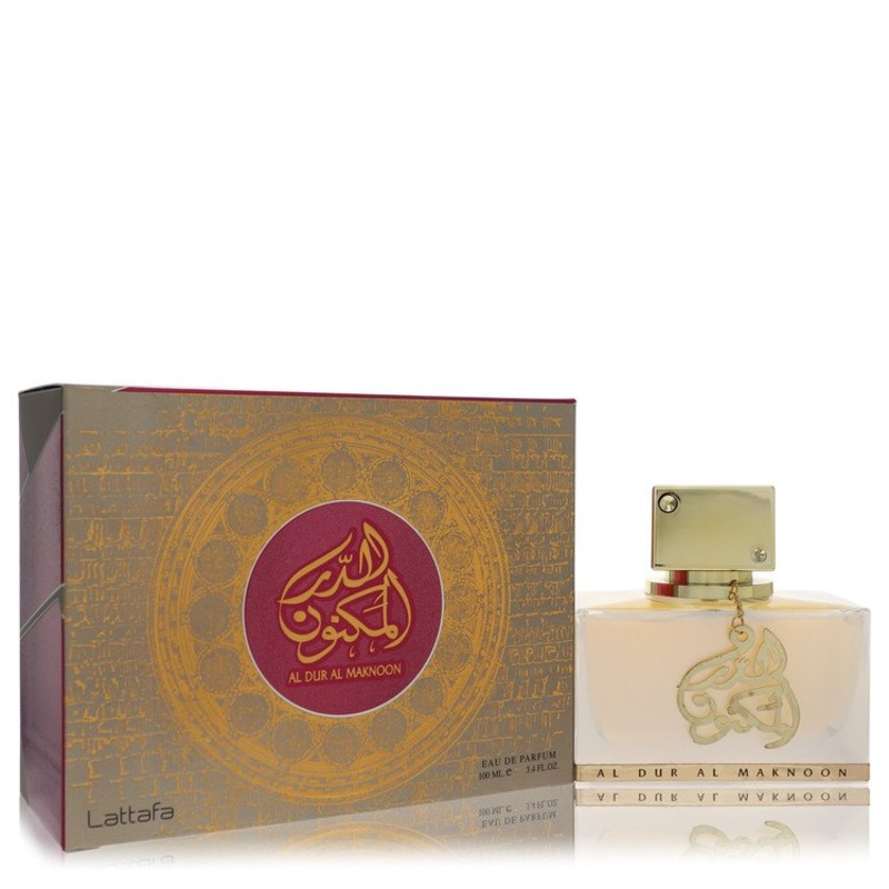 Lattafa Al Dur Al Maknoon Gold by Lattafa Eau De Parfum Spray (Unisex) 3.4 oz for Men – Premium Designer Fragrance
