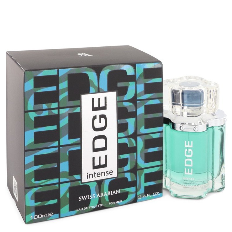 Edge Intense by Swiss Arabian For Men Eau De Toilette Spray 3.4 oz