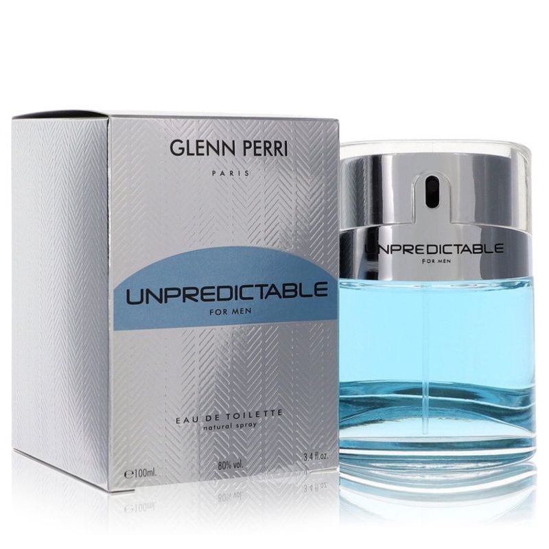 Unpredictable By Glenn Perri 3.4 oz Eau De Toilette Spray for Men Default Title