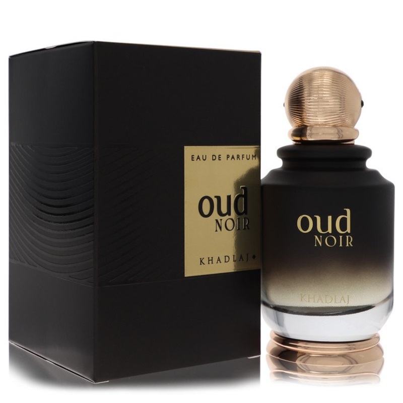 Khadlaj Oud Noir by Khadlaj Eau De Parfum Spray (Unisex) 3.4 oz for Men – Premium Designer Fragrance