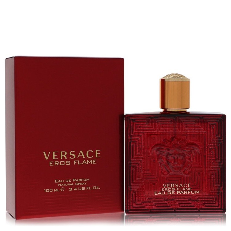 Versace Eros Flame By Versace Cologne 3.4 Oz Edp Spray For Men – Box
