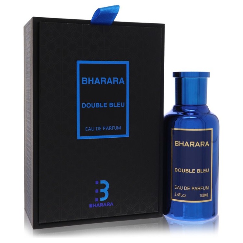 Bharara Double Bleu by Bharara Beauty For Men Eau De Parfum Spray 3.4 oz