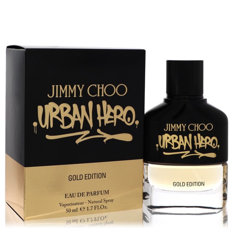 Jimmy Choo Urban Hero Gold Edition by Jimmy Choo For Men Eau De Parfum Spray 1.7 oz