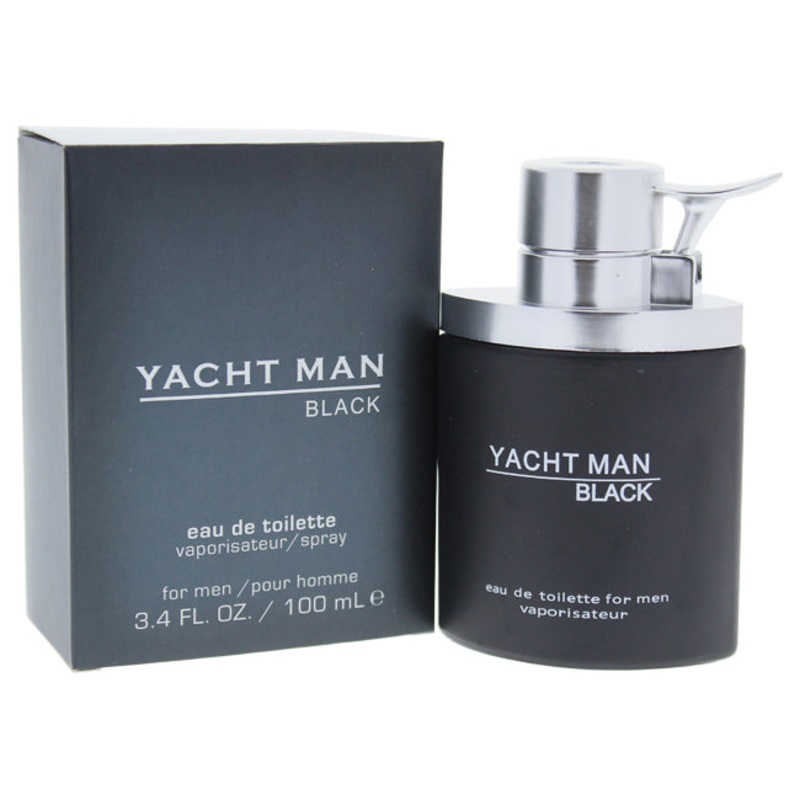 Yacht Man Black Cologne 3.4 oz.