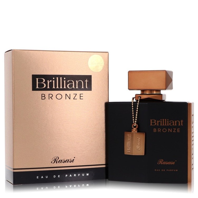 Rasasi Brillant Bronze by Rasasi Eau De Parfum Spray (Unisex) 3.3 oz for Men – Premium Designer Fragrance