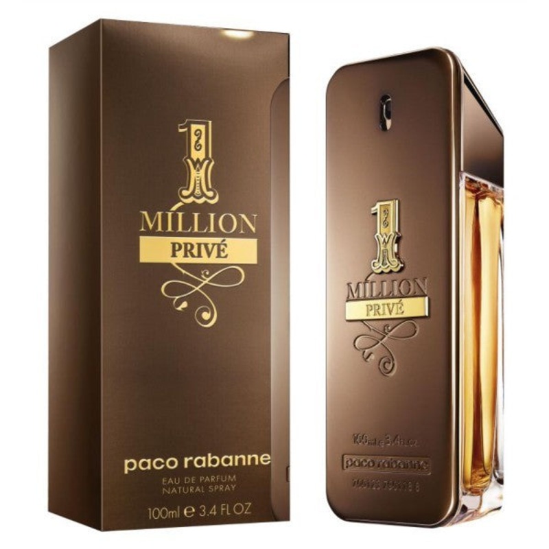 1 Million Prive by Paco Rabanne 3.4 Oz. Eau De Parfum For Men