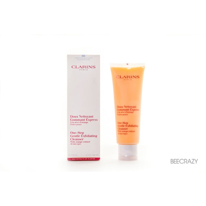 Clarins One Step Gentle Exfoliating Cleanser (All Skin Types) by Clarins 4.3 Oz. Cleanser For Unisex