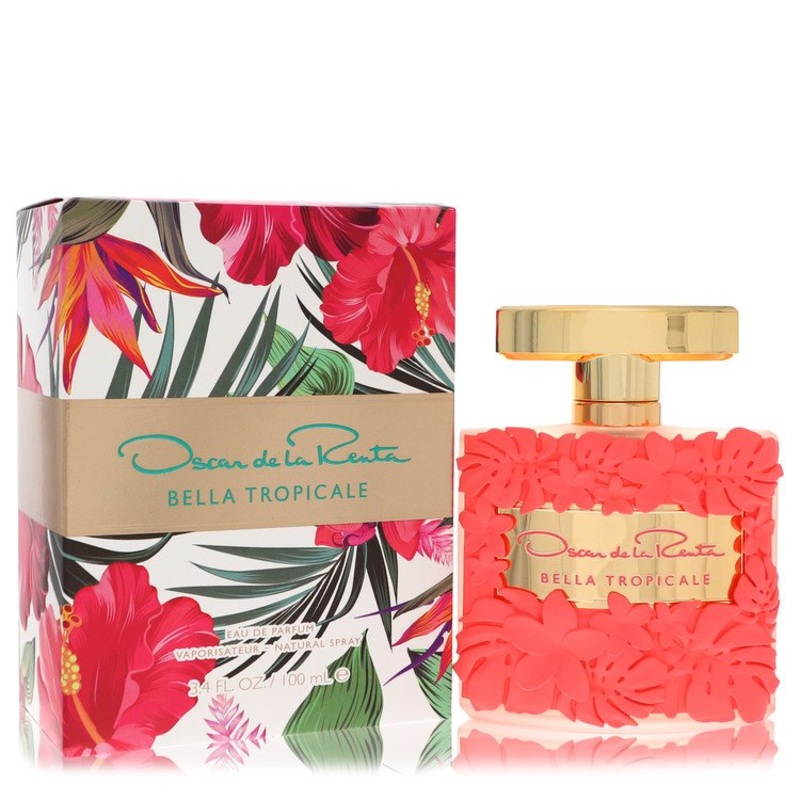 Oscar De La Renta Bella Tropicale by Oscar De La Renta Eau De Parfum Spray 3.4 oz for Women – Premium Designer Fragrance