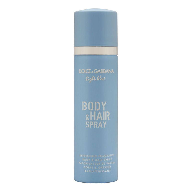 D&G Light Blue Body & Hair Spray 3.3 Oz