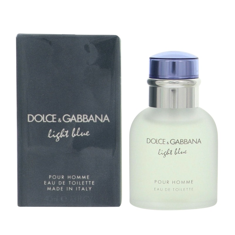 D & G Light Blue By Dolce & Gabbana Cologne 1.3 Oz Edt Spray For Men – Box