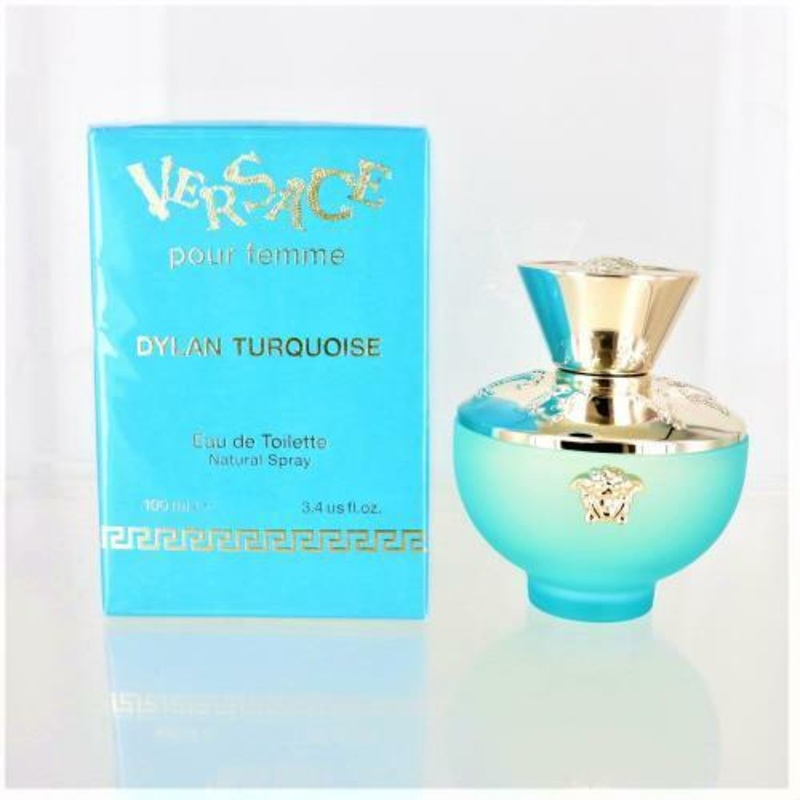 Dylan Turquoise By Versace Perfume 3.4 Oz Edt Spray For Women – Box