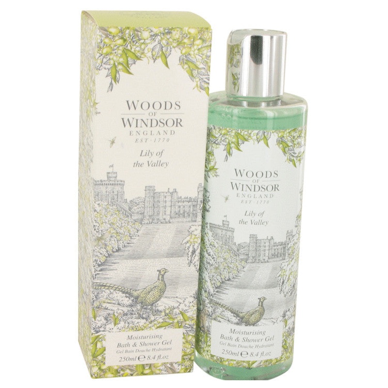 Lily of the Valley (Woods of Windsor) by Woods of Windsor-Shower Gel 8.4 oz Shower Gel 8.4 oz