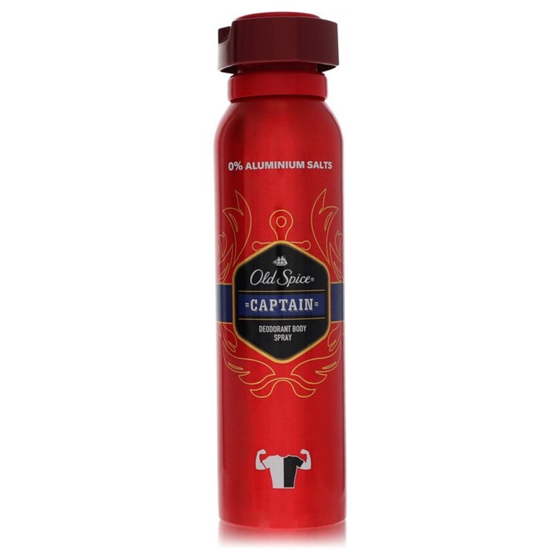 Old Spice Captain by Old Spice Deodorant Spray 5 oz for Men – Premium Designer Fragrance