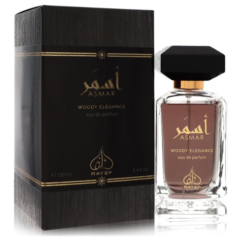 Rayef Asmar Woody Elegance by Rayef Eau De Parfum Spray (Unisex) 3.4 oz / 100 ml for Men