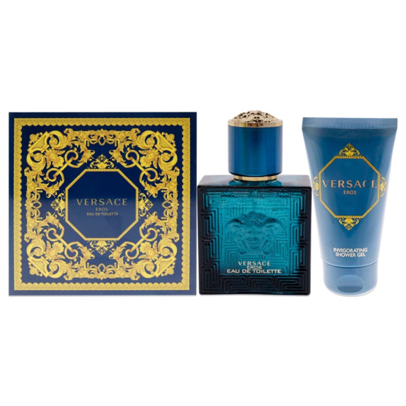 Versace Eros by Versace for Men – 2 Pc Gift Set 1.0 oz.