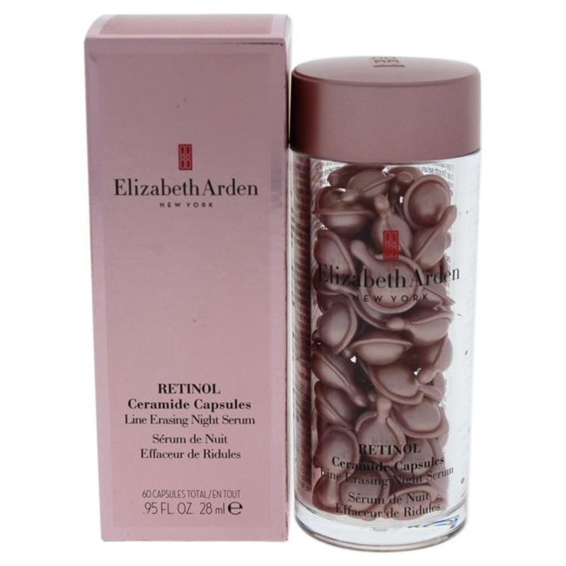 Ceramide Capsules Line Erasing Night Serum – 60 Count Capsules