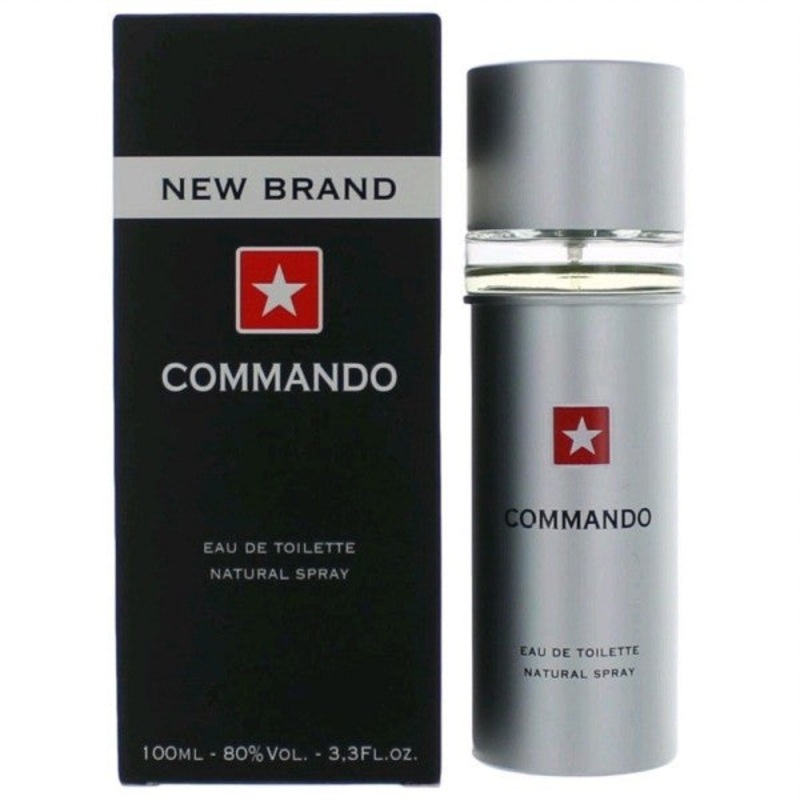 Commando by New Brand 3.4 Oz. Eau De Toilette For Men