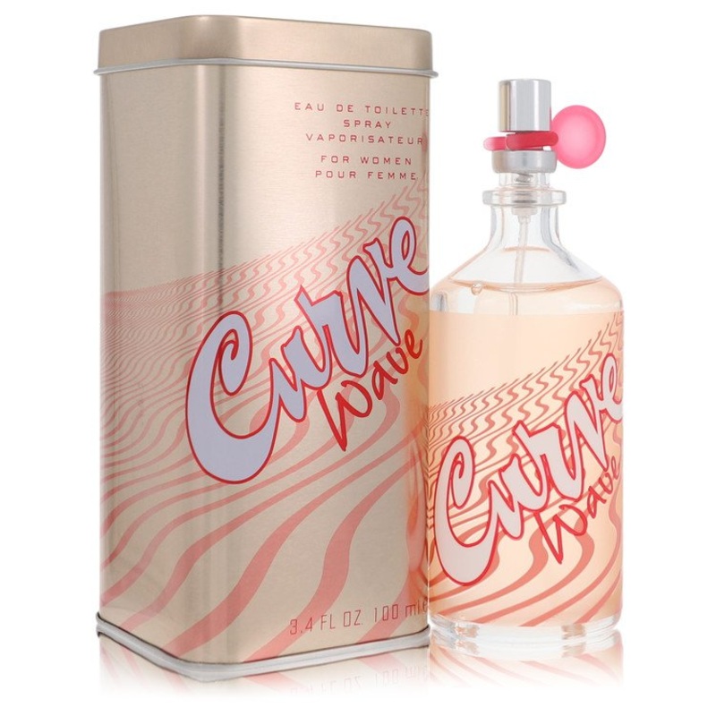 Perfume Liz Claiborne Curve Wave 3.4 Oz  EDT Spray for Women