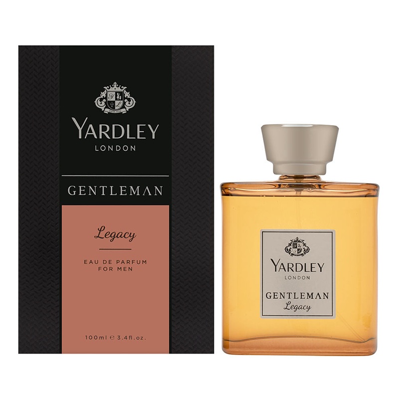 Yardley of London Gentleman Legacy for Men 3.4 oz Eau de Parfum Spray