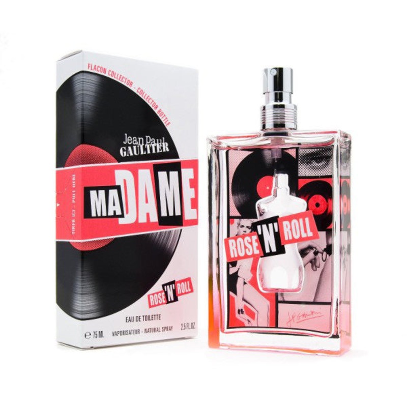 Madame Rose n Roll by Jean Paul Gaultier 2.5 Oz. Eau De Toilette For Women