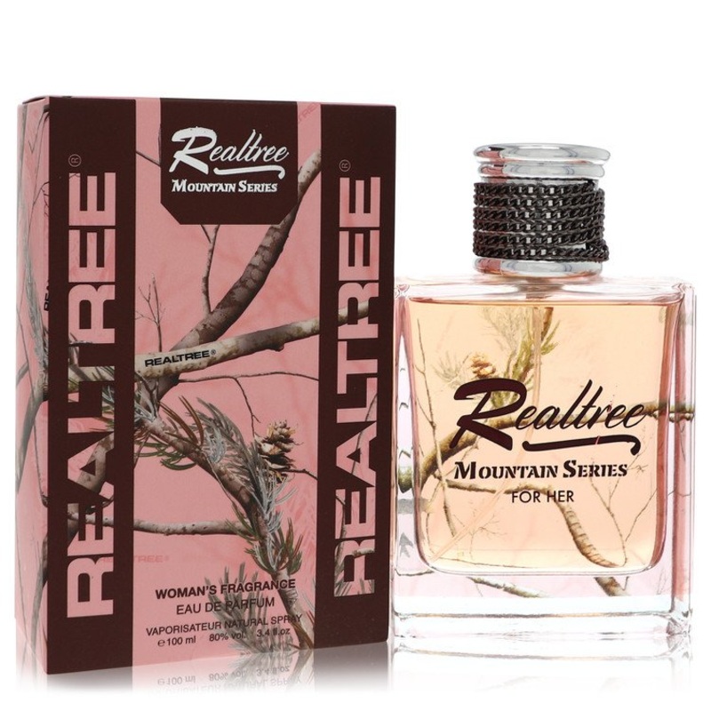 Realtree Mountain Series by Jordan Outdoor For Women Eau De Parfum Spray 3.4 oz
