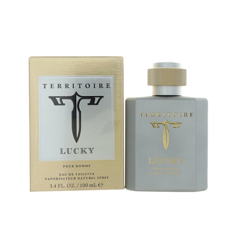 Territoire Lucky By Territoire 3.4 oz Eau De Parfum Spray for Men Default Title