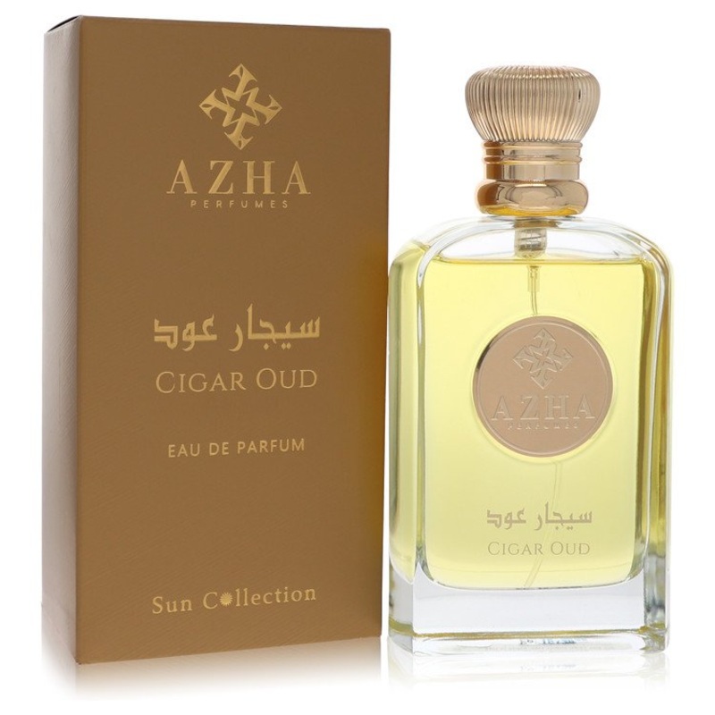 Azha Cigar Oud by Azha For Men Eau De Parfum Spray 3.3 oz