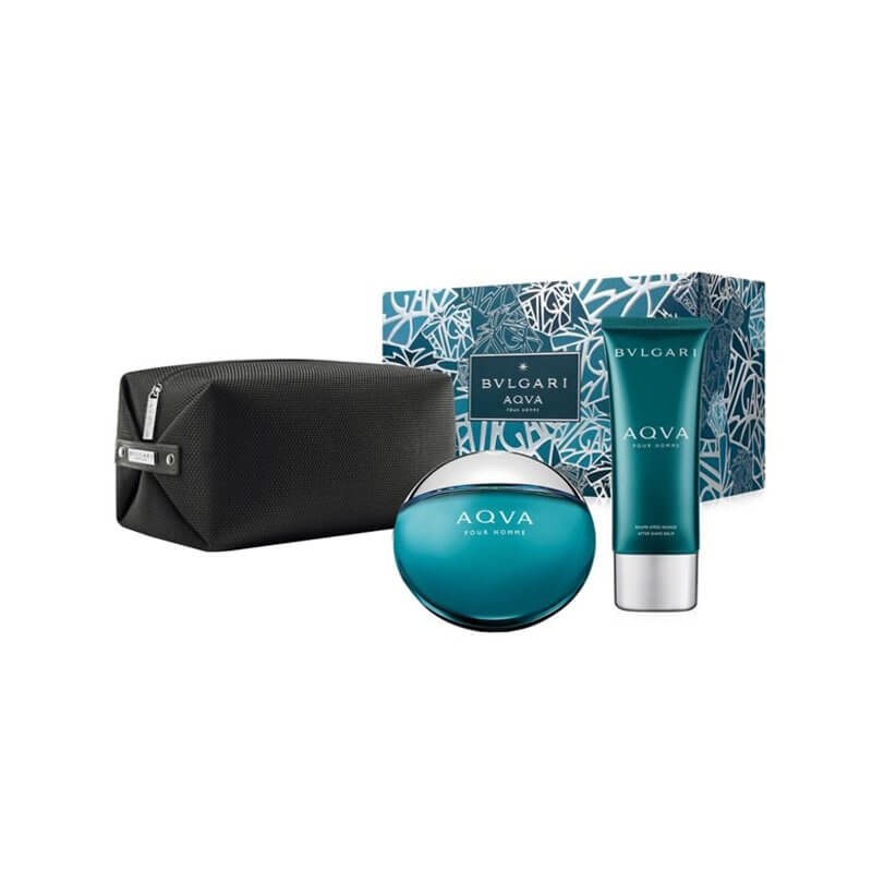 Bvlgari Aqva Pour Homme 3pc Set 100ml EDT (M)
