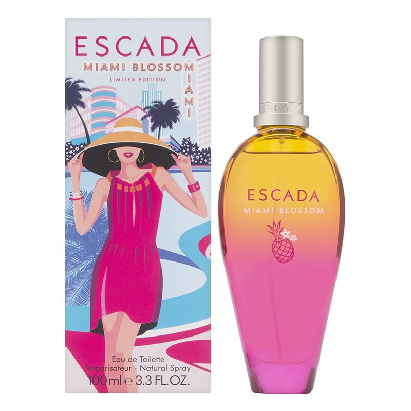 Escada Miami Blossom for Women 3.3 oz Eau de Toilette Spray Limited Edition