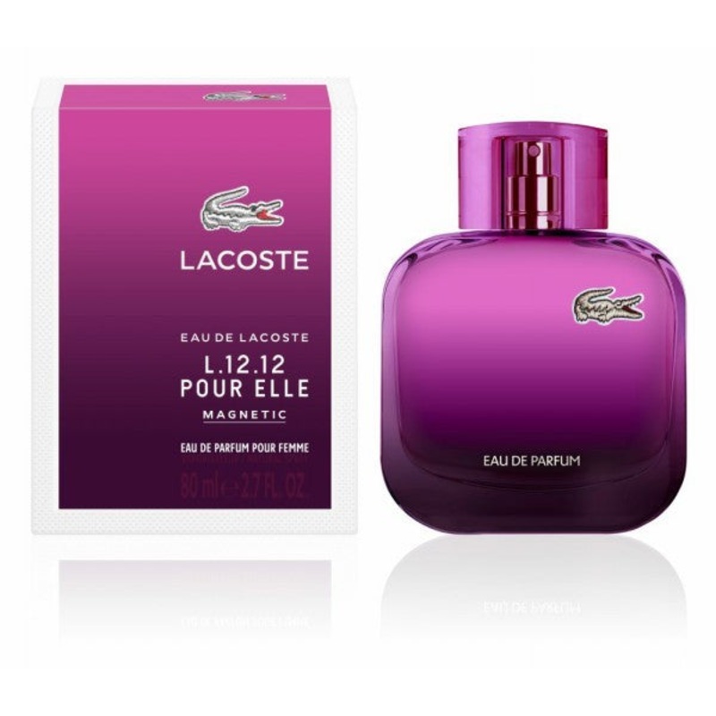 Eau de Lacoste L.12.12 Magnetic Pour Elle by Lacoste 2.7 Oz. Eau De Parfum For Women