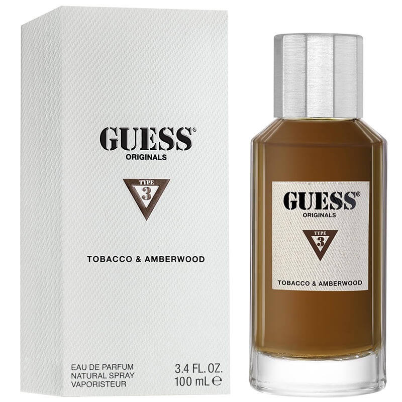 Guess Originals Type 3 Tobacco & Amberwood 100ml EDP (Unisex) SP