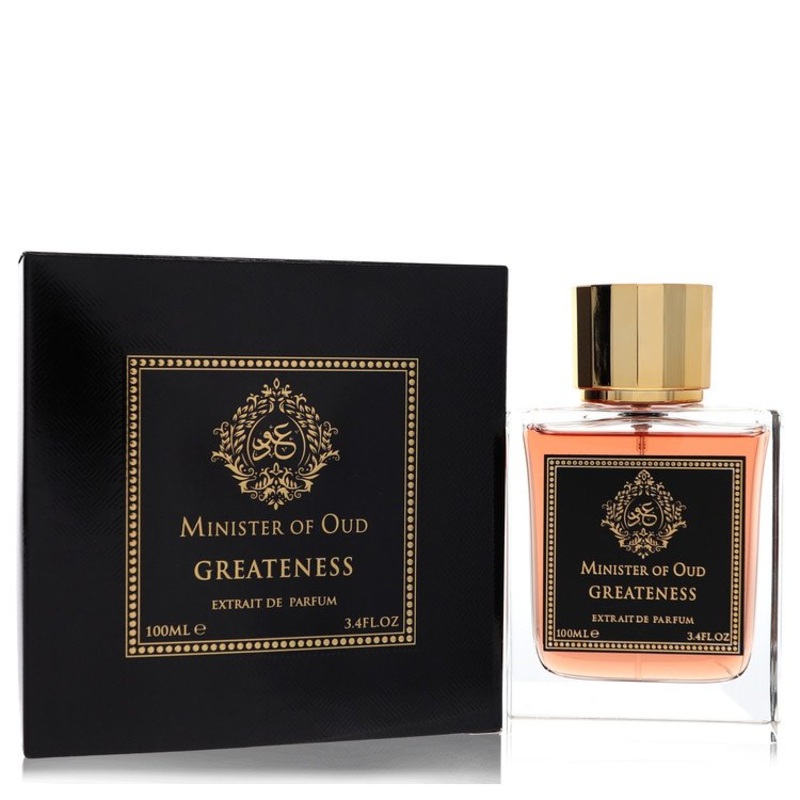 Minister of Oud Greatness by Fragrance World For Men Extrait de Parfum Spray 3.4 oz