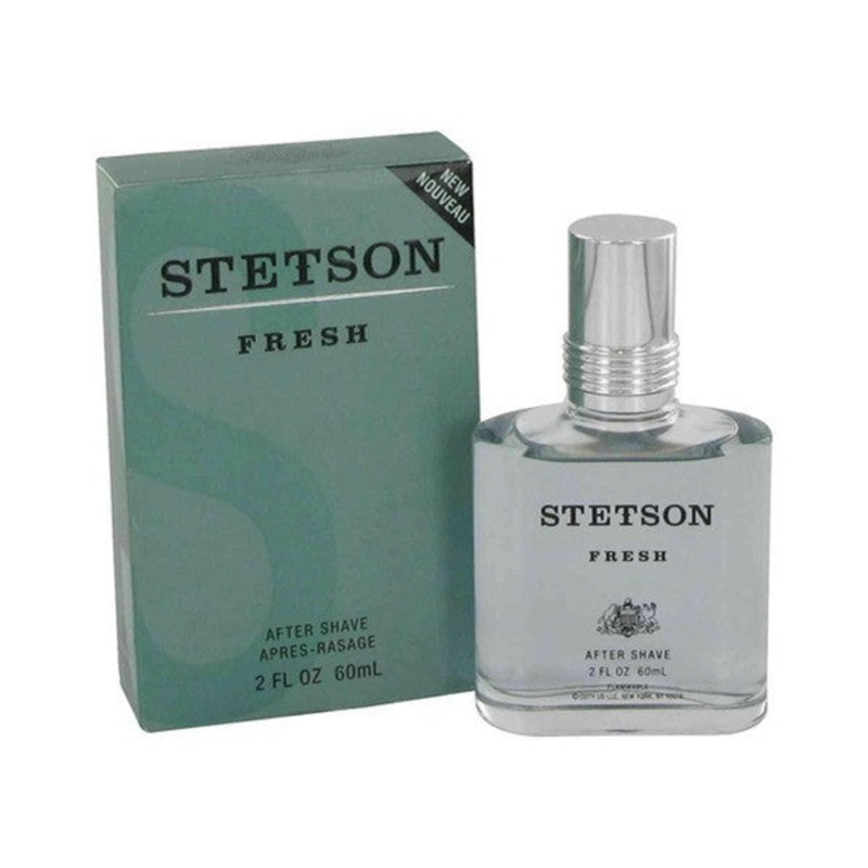 Stetson Fresh Aftershave by Coty 0.5 Oz. Aftershave Splash For Men