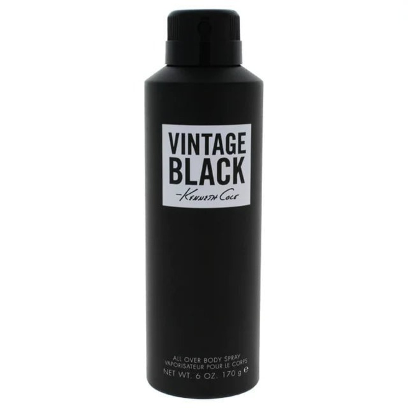 Vintage Black Body Spray 6.0 oz.