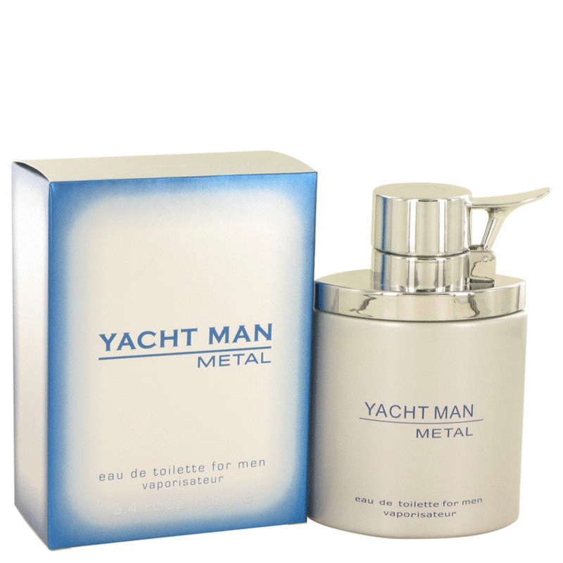 Yacht Man Metal by Myrurgia For Men Eau De Toilette Spray 3.4 oz