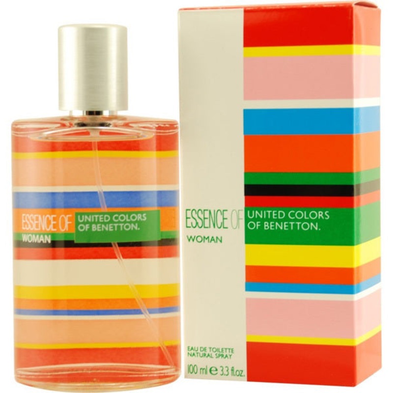 Essence of Woman by Benetton 3.3 Oz. Eau De Toilette For Women