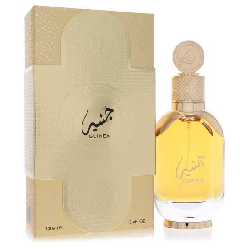 Lattafa Guinea by Lattafa For Men Eau De Parfum Spray (Unisex) 3.4 oz