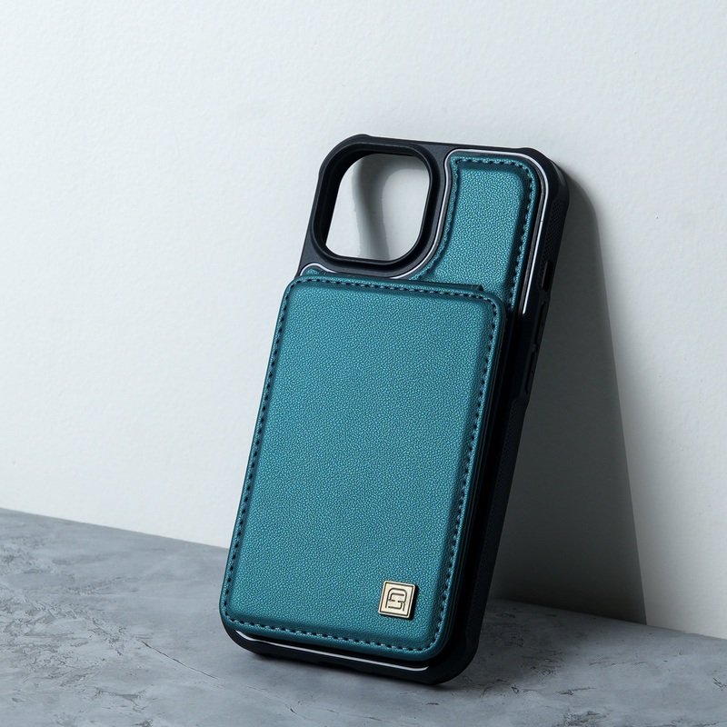 Chokore Leather Metro Wallet Cover (Teal)  for iPhone IPHONE 14