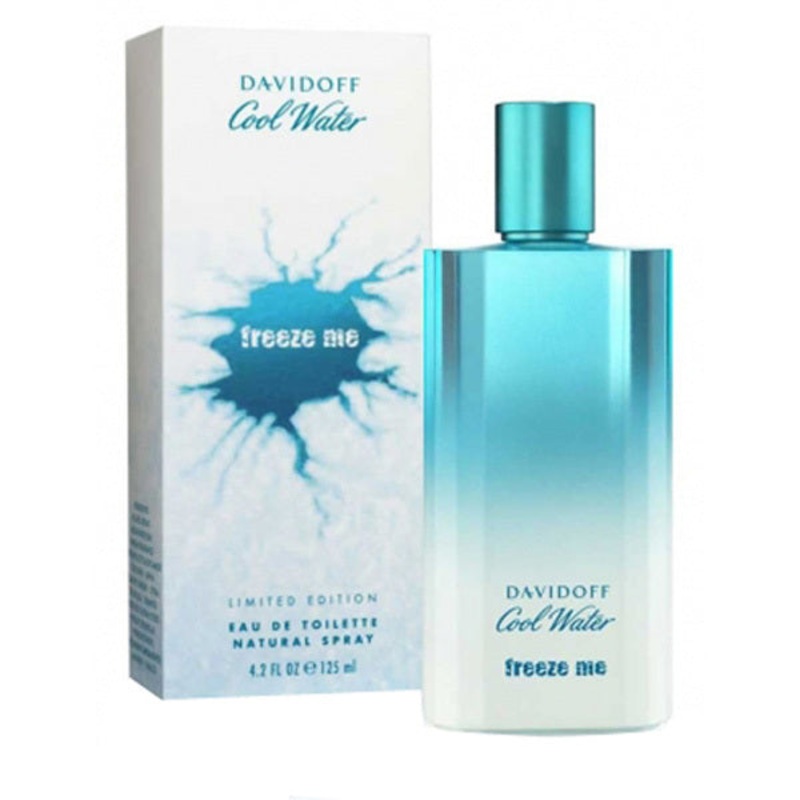 Cool Water Freeze Me by Davidoff 4.2 Oz. Eau De Toilette For Men