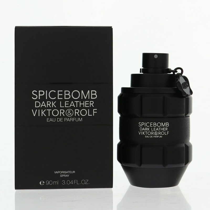 Spicebomb Dark Leather By Viktor & Rolf Cologne 3.04 Oz Edp Spray For Men – Box