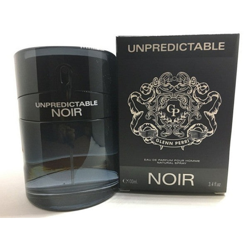 Unpredictable Noir by Glenn Perri 3.4 Oz. Eau De Parfum For Men