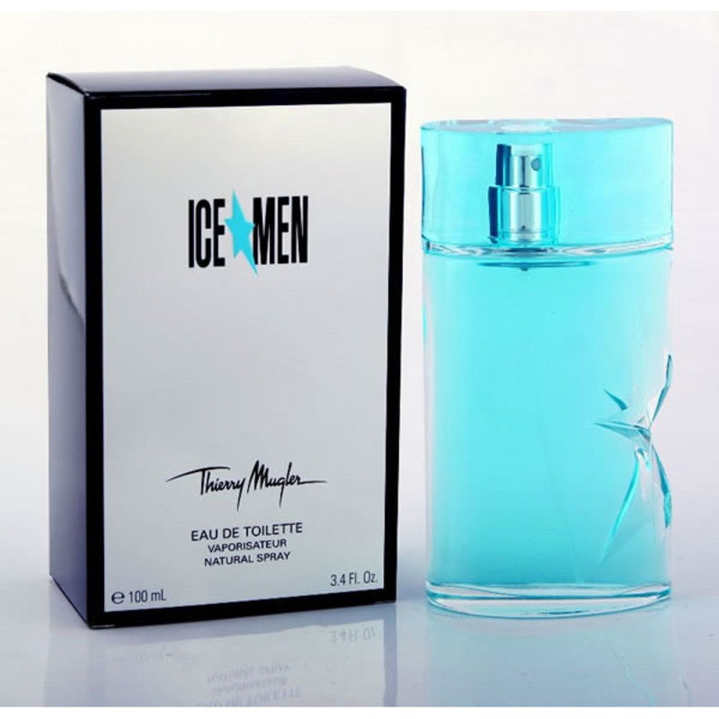 Angel Men Ice  by Thierry Mugler 3.4 Oz. Eau De Toilette For Men