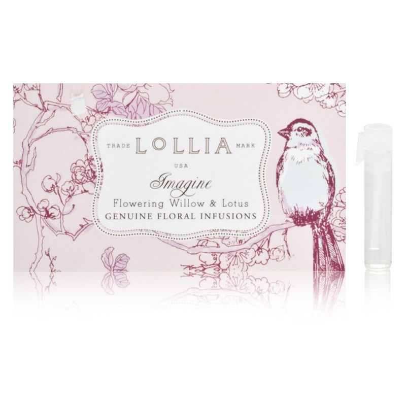 Lollia Imagine No. 71 Flowering Willow & Lotus 0.04oz Eau de Parfum Sampler Vial