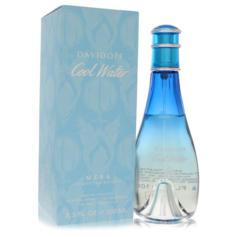 Cool Water Mera by Davidoff Eau De Toilette Spray 3.3 oz / 100 ml for Women
