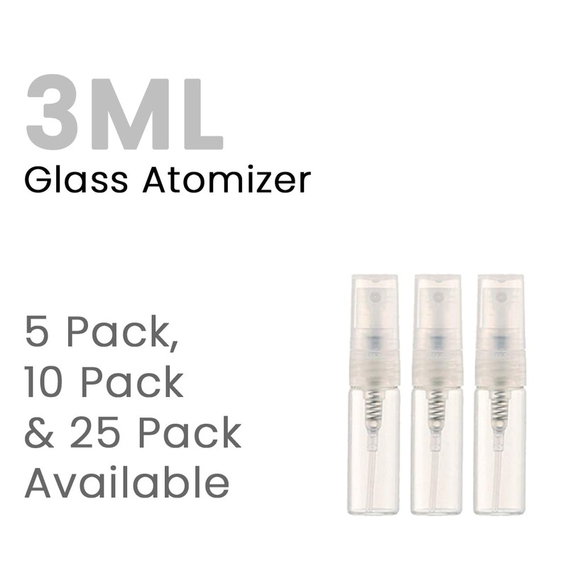 DIY 3ml Eco Atomizers – Glass Decant Atomizer Set 5 Pack