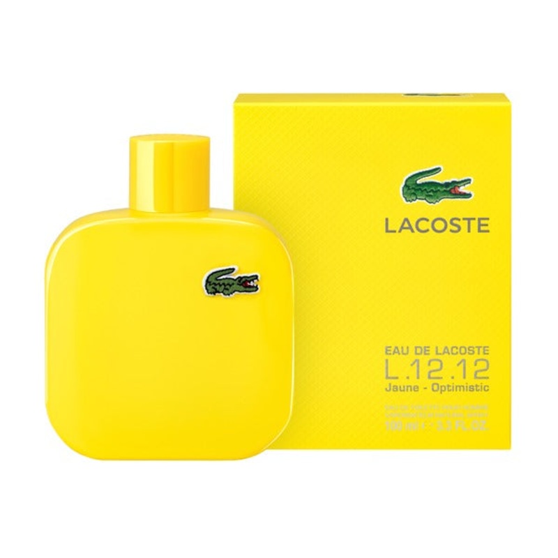 Eau de Lacoste L 12 12 Jaune by Lacoste 1.6 Oz. Eau De Toilette For Men