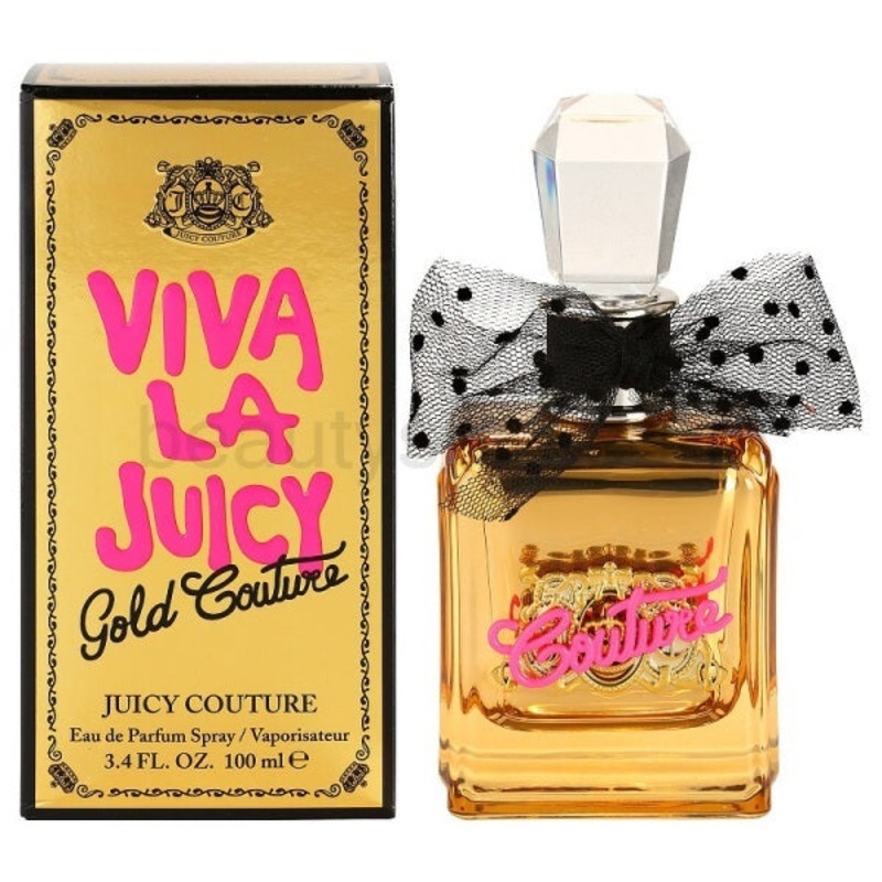 Viva La Juicy Gold Couture by Juicy Couture 3.4 Oz. Eau De Parfum For Women
