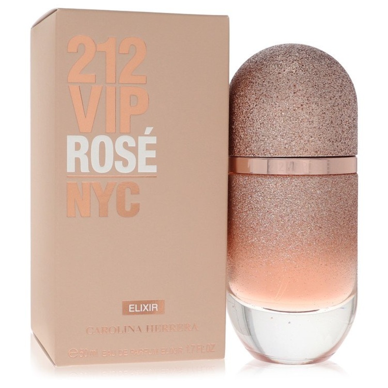 212 Vip Rose Elixir by Carolina Herrera Eau De Parfum Spray 1.7 oz for Women – Premium Designer Fragrance