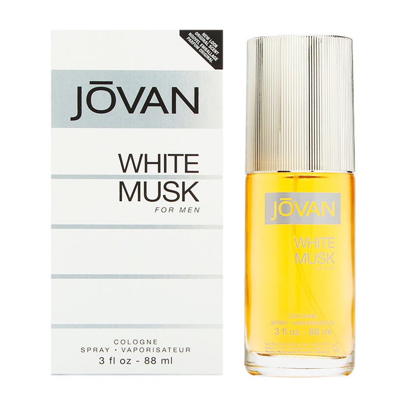 Jovan White Musk by Coty for Men 3.0 oz Cologne Spray